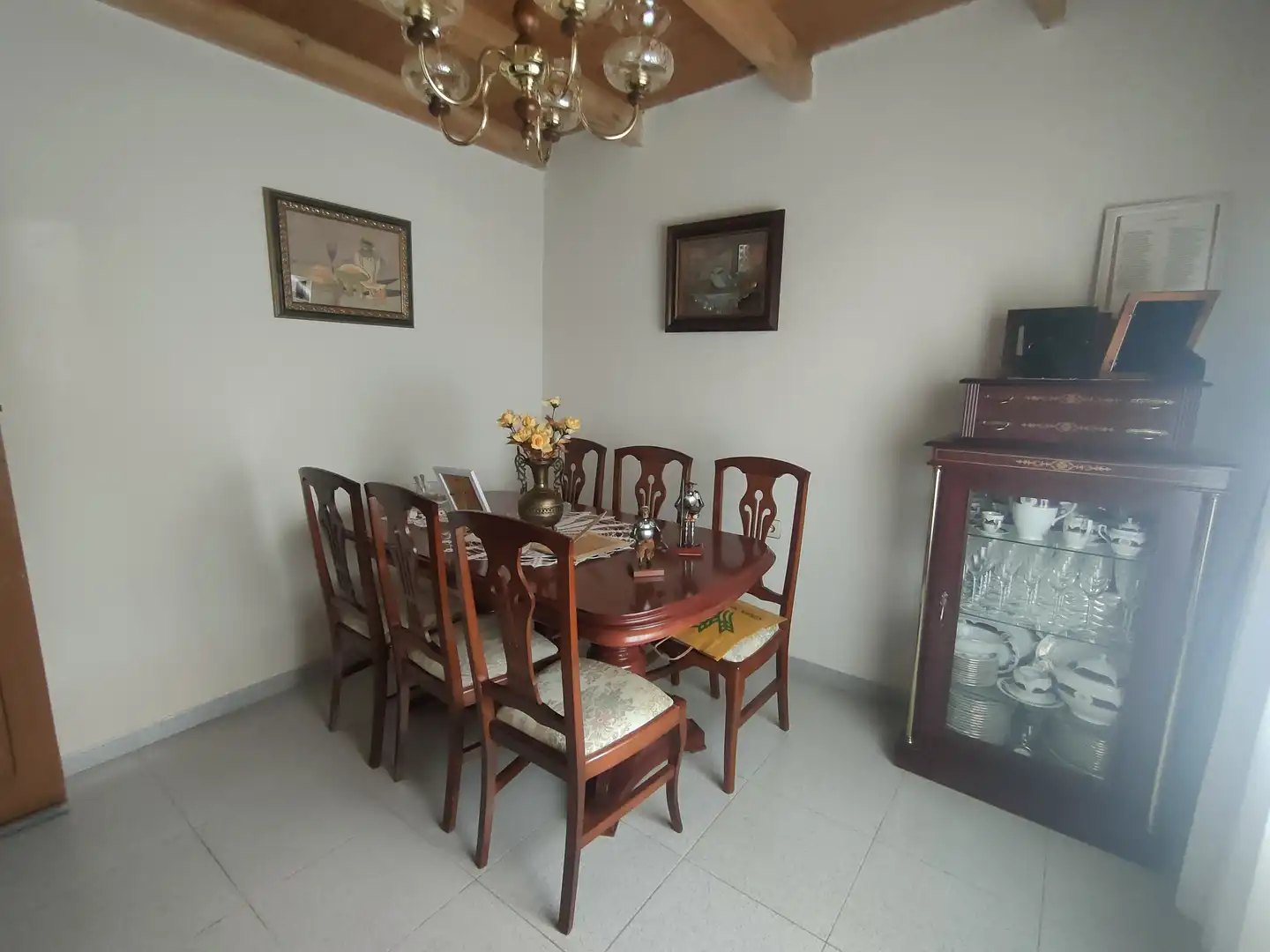 Comedor de Casa o chalet en venta en La Torre del Valle con Calefacción y Jardín privado