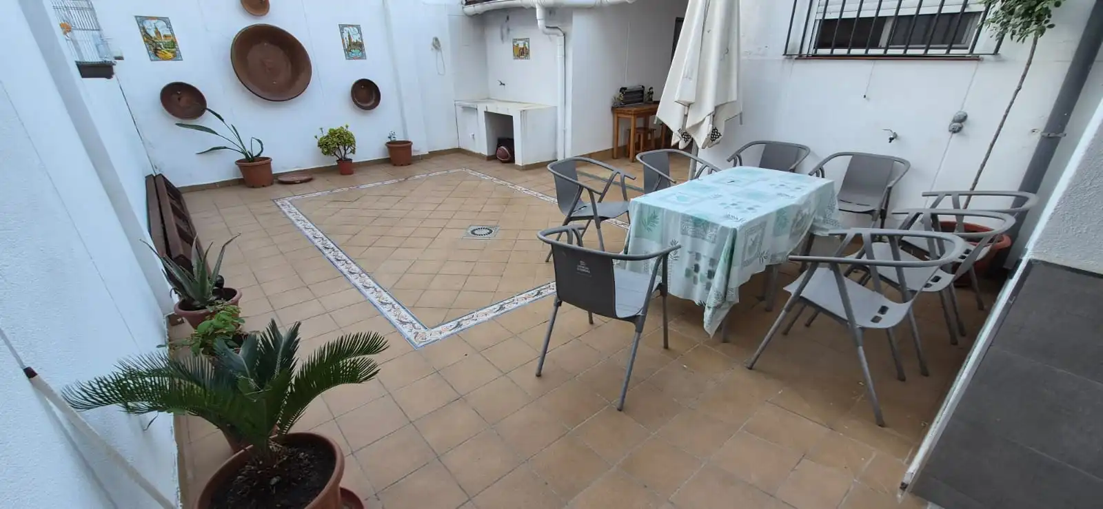Terrasse von Haus oder Chalet zum Verkauf in La Rinconada mit Klimaanlage, Ofen und Waschmaschine