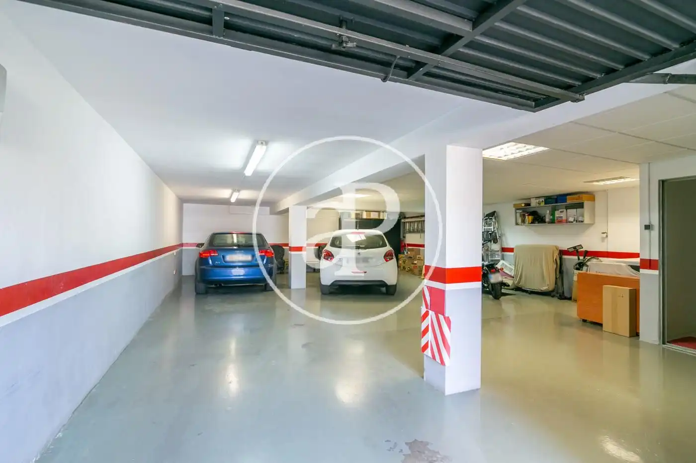 Parking of Houses for sale in Sant Just Desvern  with Air Conditioner, Heating and Private garden