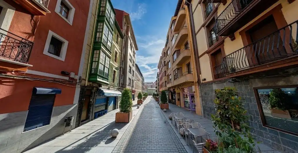 Vista exterior de Pis en venda en Erandio