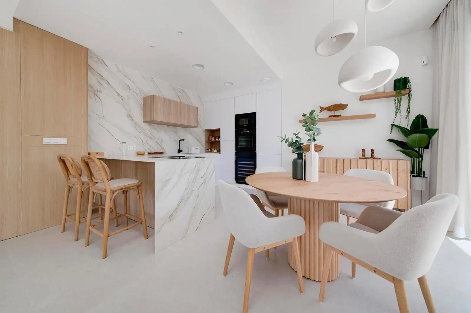 Cocina de Casa o chalet en venta en Rojales con Jardín privado, Terraza y Piscina
