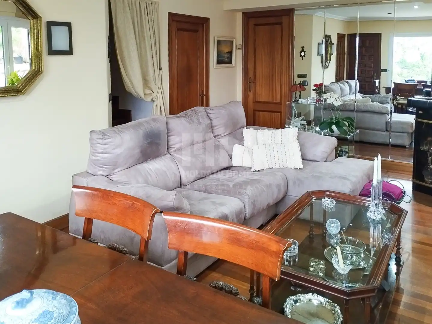 Sala de estar de Casa o chalet en venta en Hernialde con Calefacción, Jardín privado y Terraza