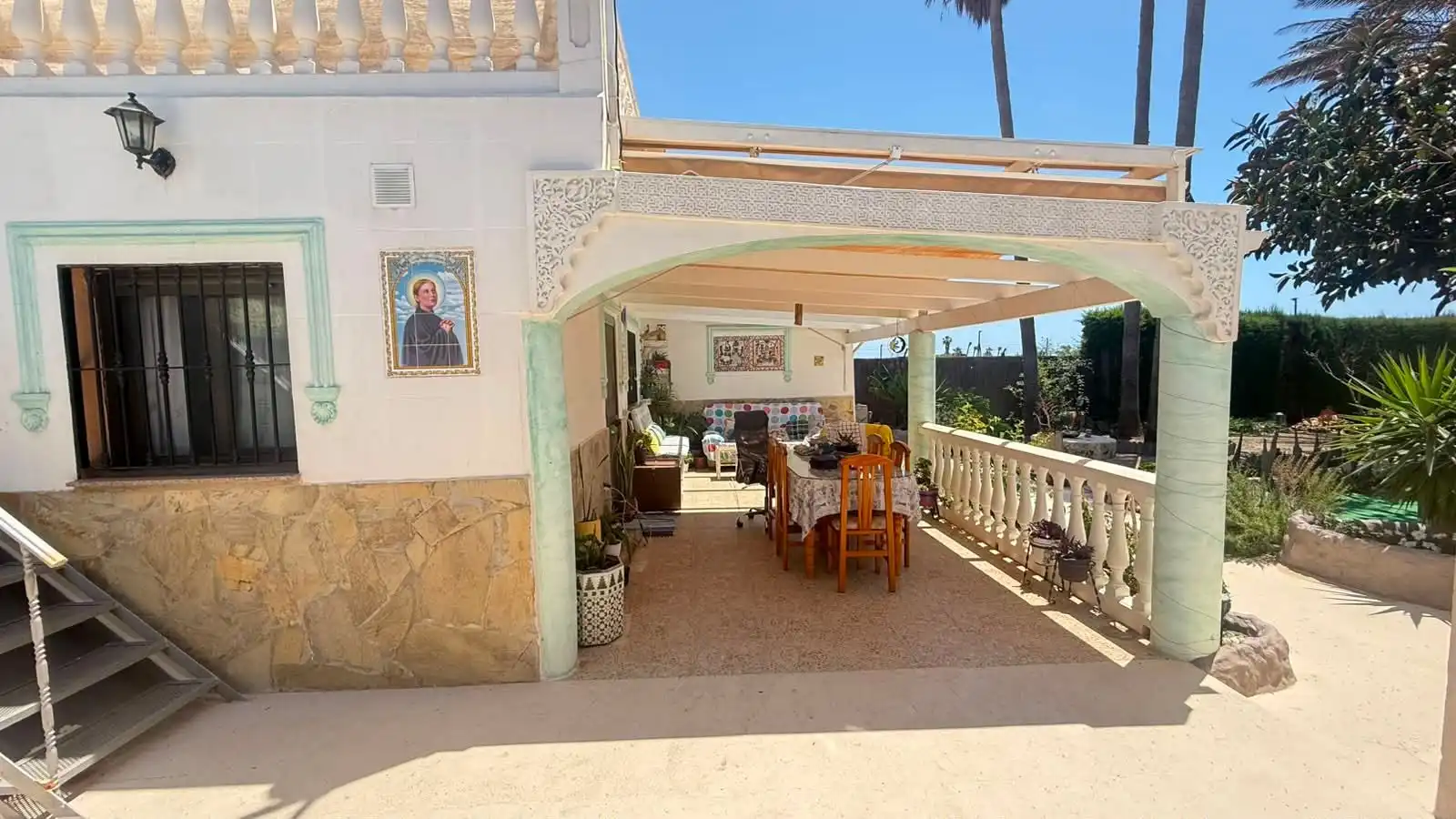 Terrasse von Country house zum Verkauf in Vélez-Málaga mit Klimaanlage, Privatgarten und Terrasse