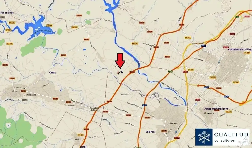 Industrial land for sale in Onda, imagen 7