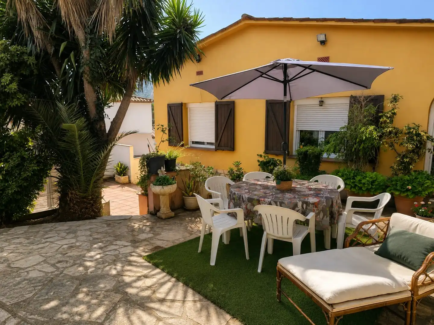 Terrassa de Casa o xalet en venda en Sant Feliu de Guíxols amb Calefacció, Jardí privat i Terrassa