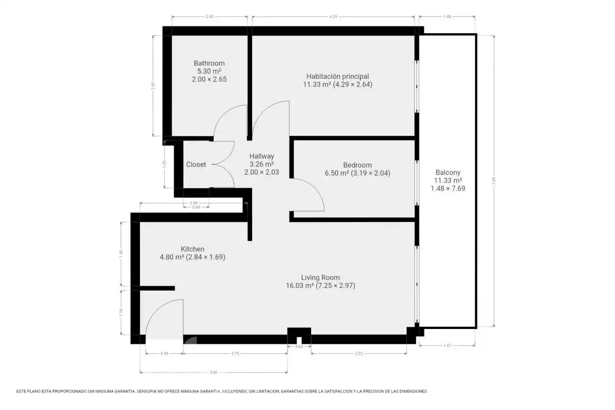 Piso con balcón en venta en Rambla Sant jordi ., imagen 29