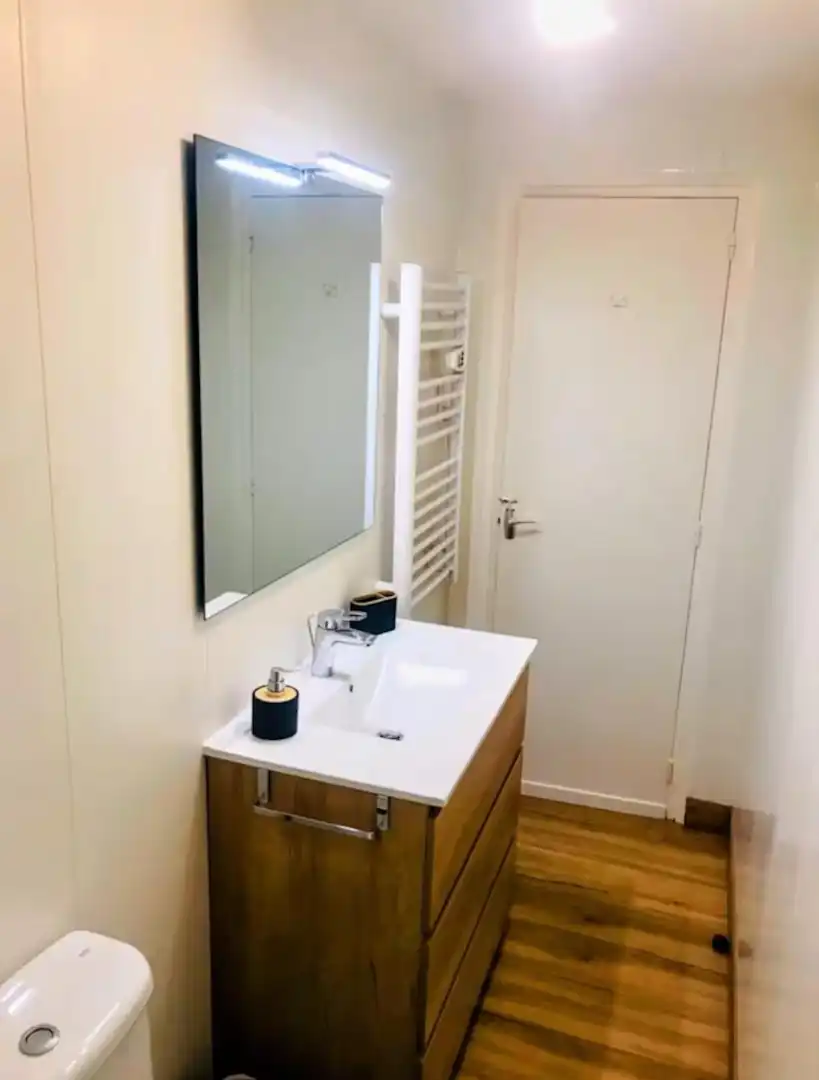 Baño de Piso de alquiler en Lloret de Mar con Aire acondicionado, Terraza y Amueblado