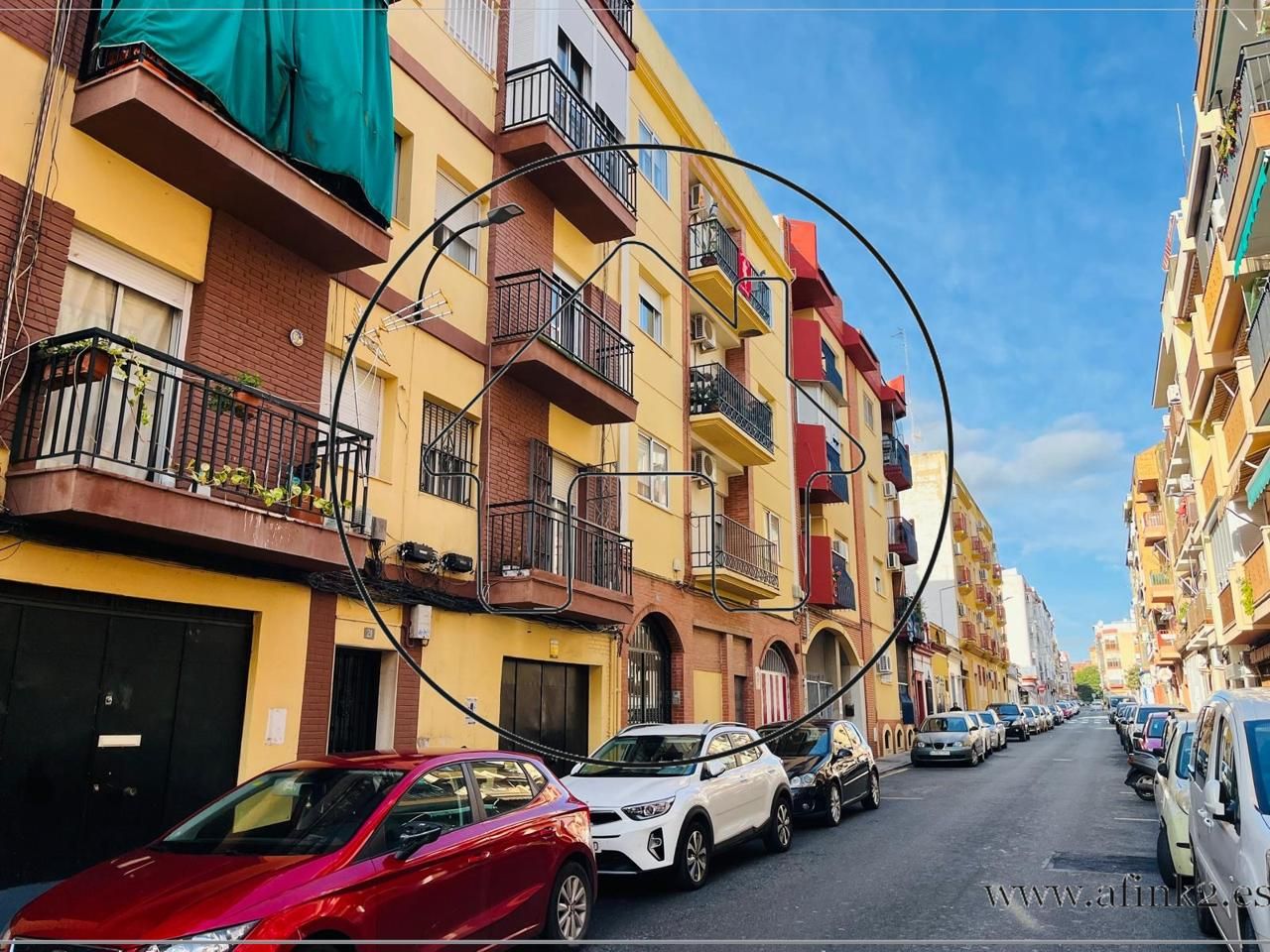 Vista exterior de Piso en venta en  Huelva Capital con Aire acondicionado y Terraza