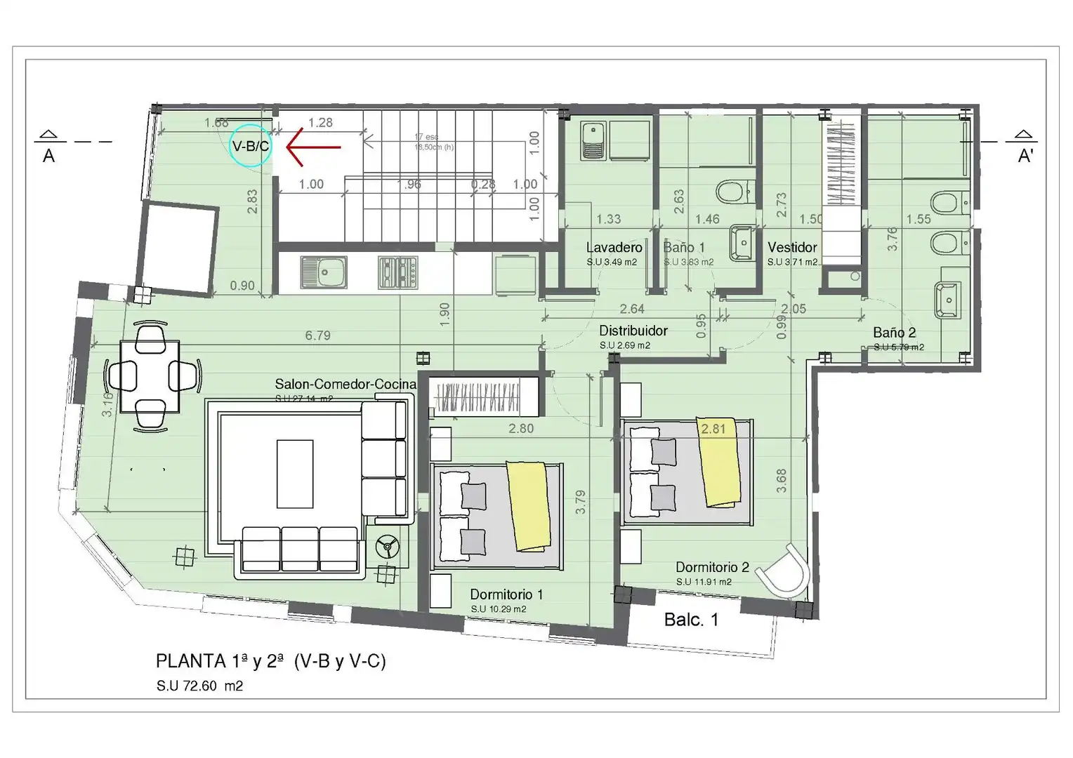 Piso en venta en Sa Pobla con Aire acondicionado, Terraza y Balcón
