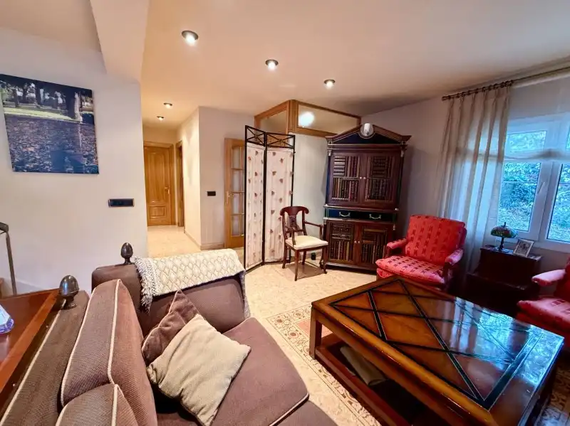 Living room of Houses for sale in El Espinar  with Heating, Private garden and Terrace