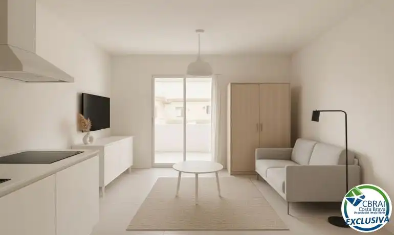 Living room of Study for sale in L'Estartit  with Private garden, Furnished and Community pool