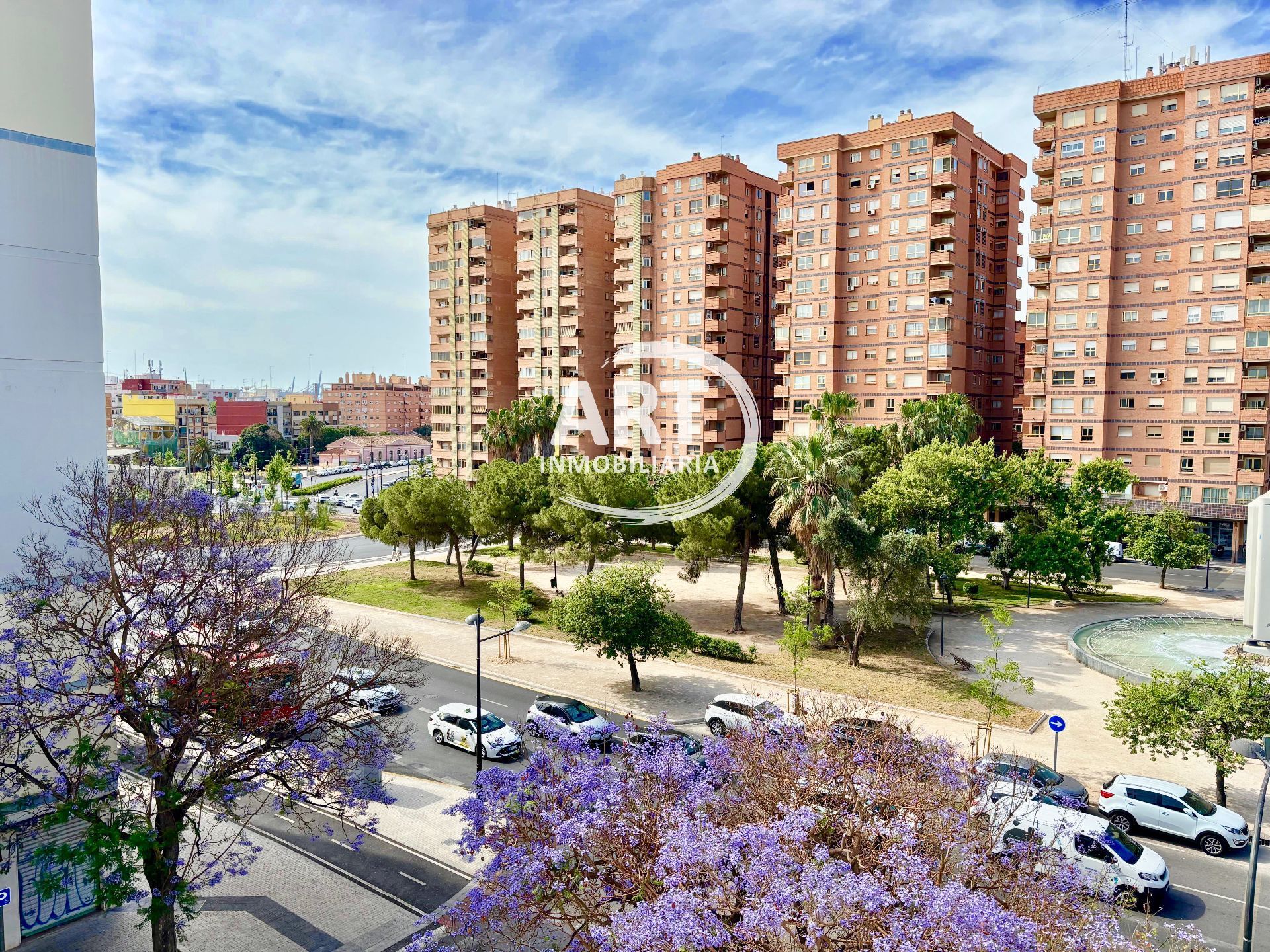Vista exterior de Pis en venda en  Valencia Capital amb Aire condicionat i Moblat