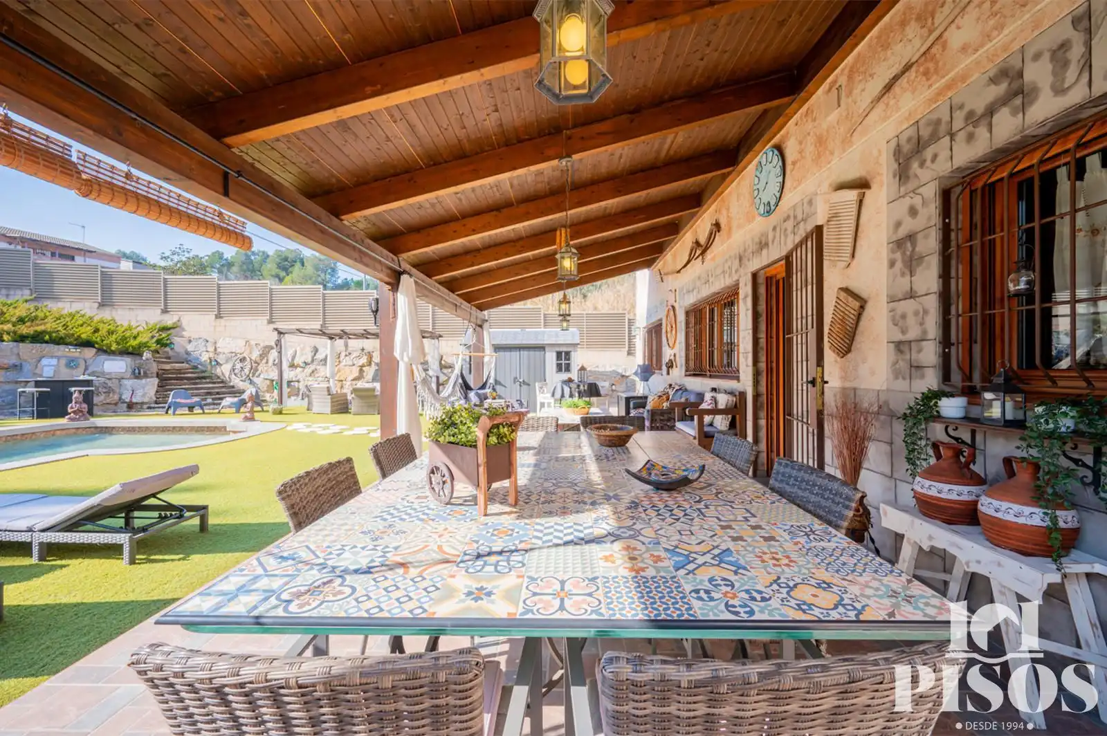 Terraza de Casa o chalet en venta en Rubí con Aire acondicionado, Calefacción y Trastero