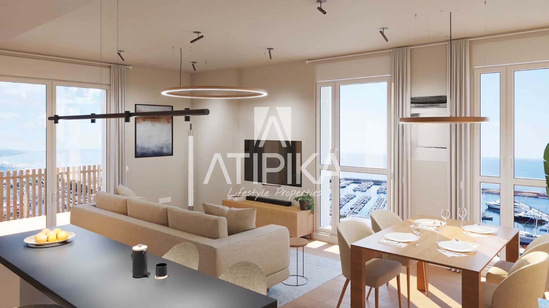 Living room of Flat to rent in Mataró  with Furnished, Oven and Microwave