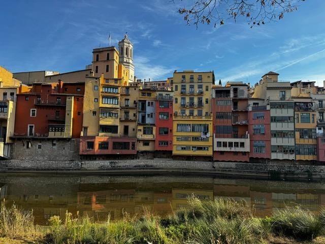 Vista exterior de Garatge en venda en Girona Capital