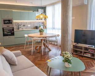 Sala d'estar de Pis de lloguer en Bilbao  amb Calefacció i Terrassa