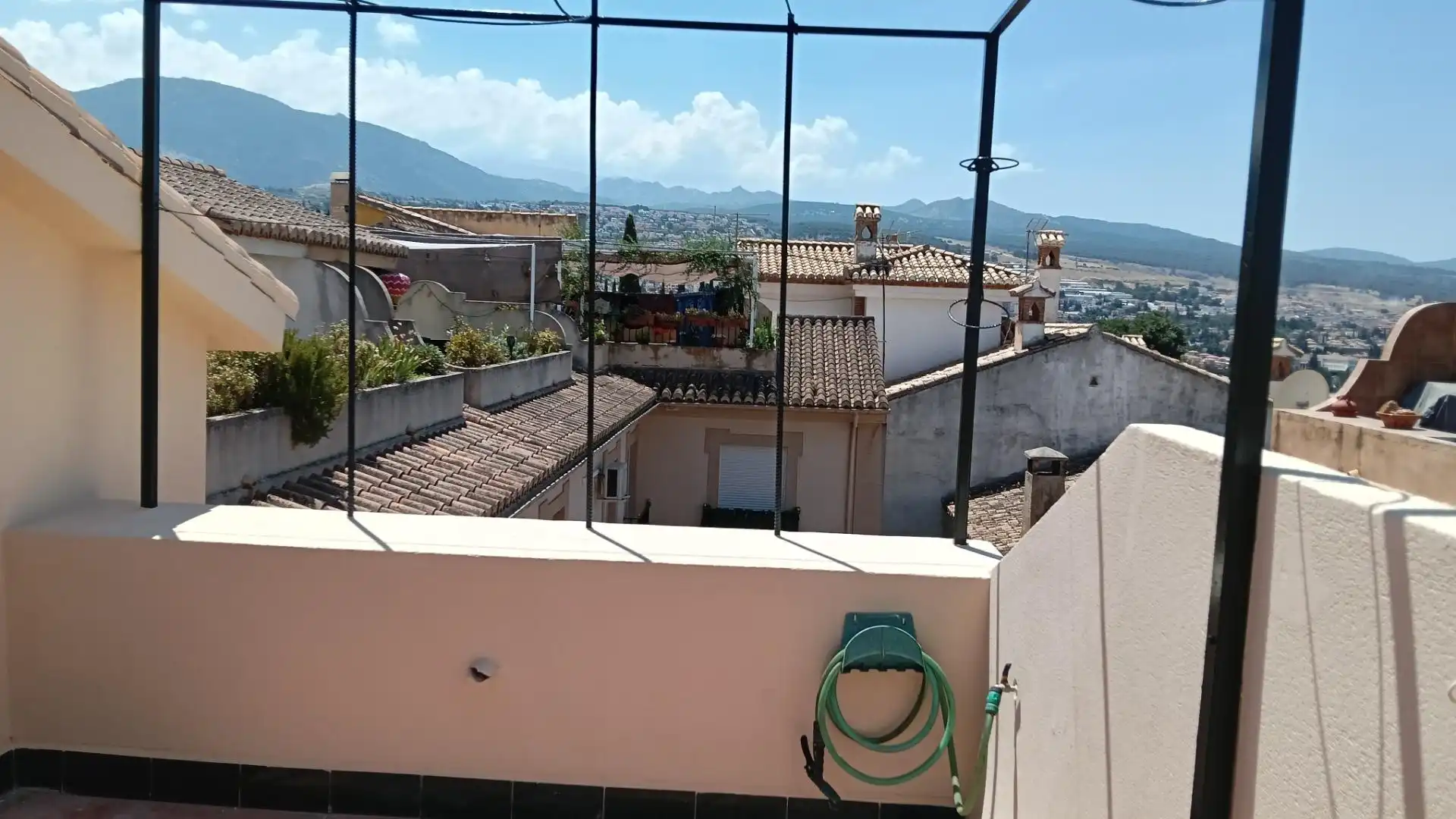 Terraza de Casa adosada de alquiler en Huétor Vega con Aire acondicionado, Calefacción y Terraza