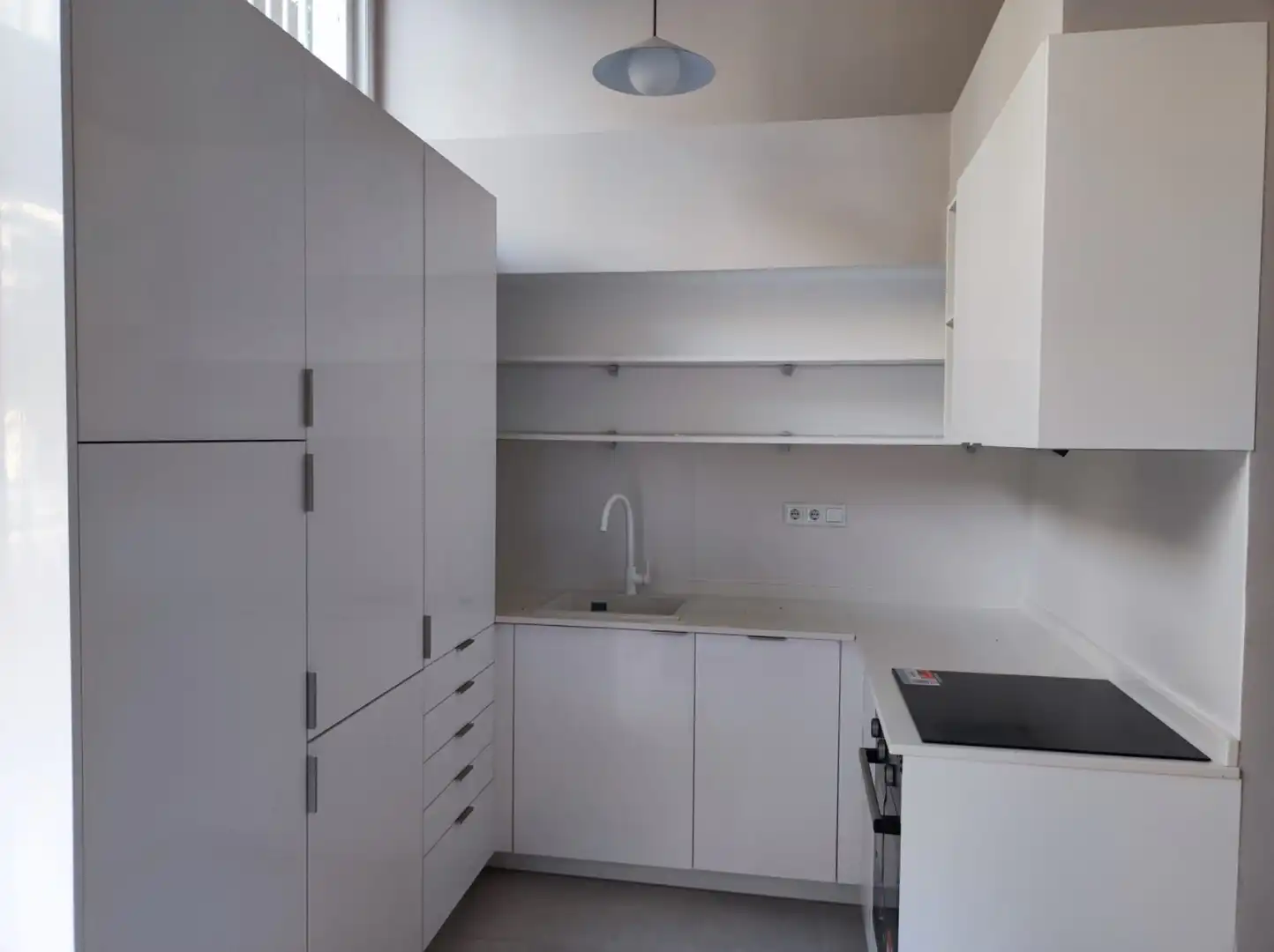 Küche von Wohnung zur Miete in Málaga mit Klimaanlage, Heizung und Ofen