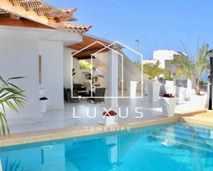 Exterior view of House or chalet for sale in Adeje  with Private garden, Terrace and Swimming Pool
