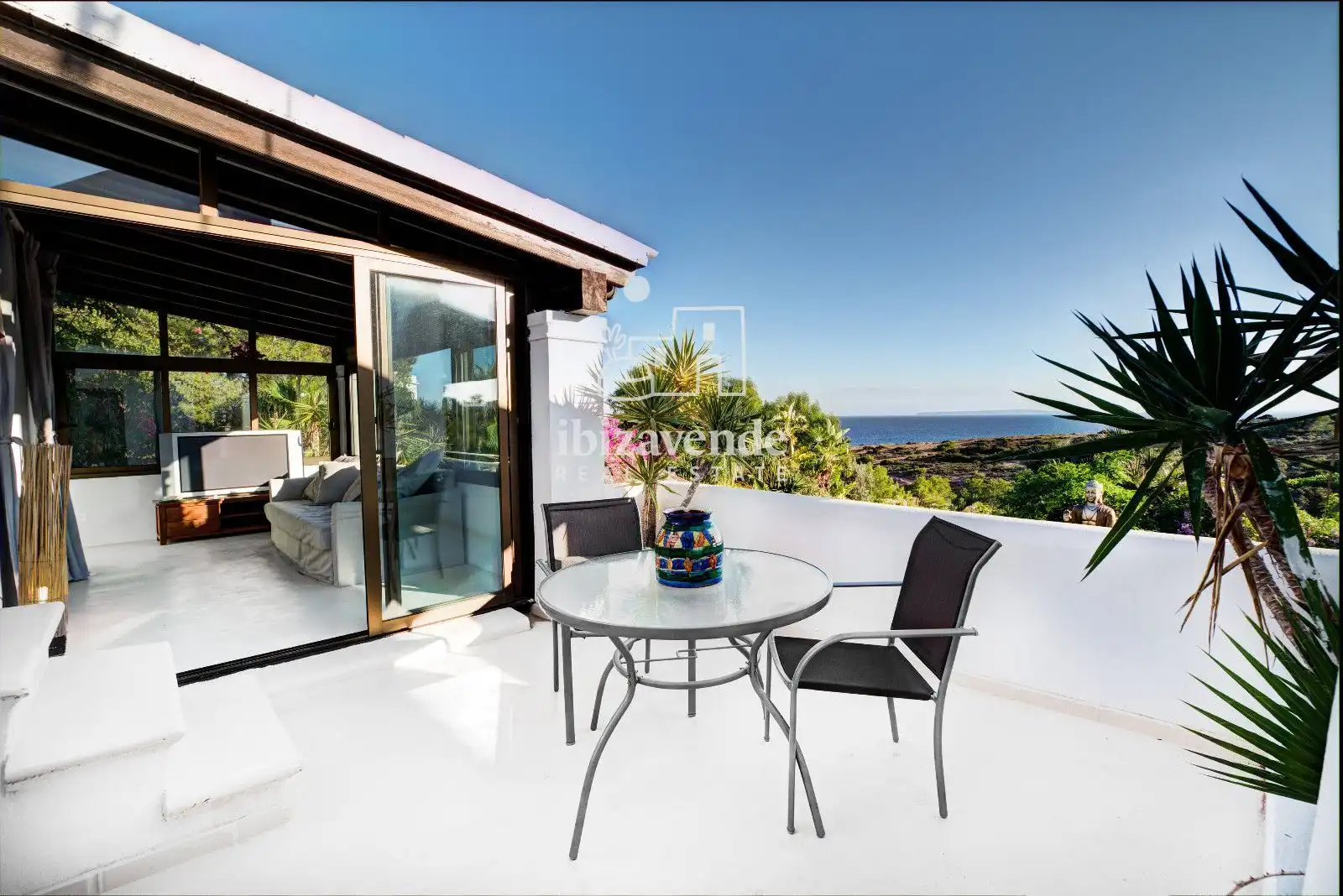 Terrace of Houses for sale in Santa Eulària des Riu  with Air Conditioner, Private garden and Terrace