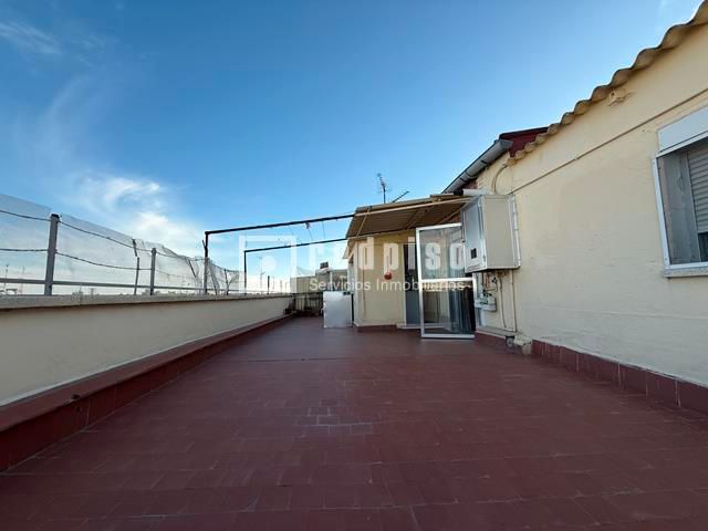Terrace of Attic for sale in  Madrid Capital  with Heating, Parquet flooring and Terrace