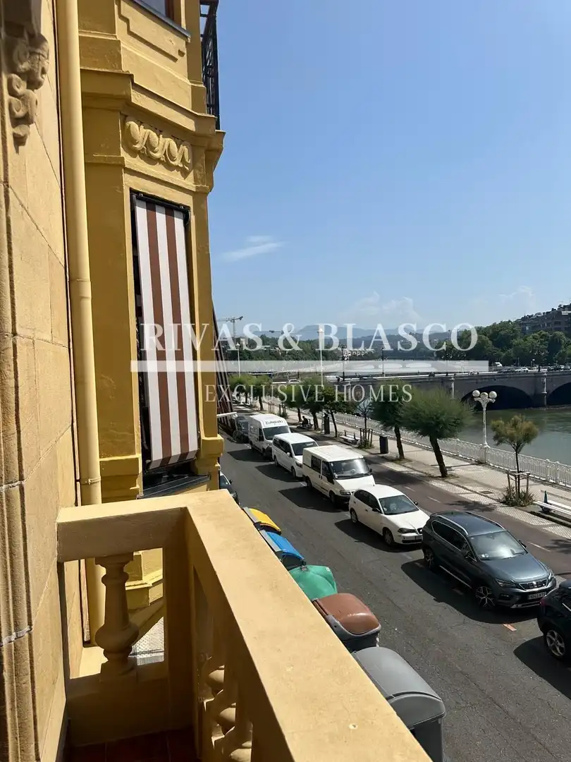 Vista exterior de Apartament de lloguer en Donostia - San Sebastián  amb Aire condicionat, Calefacció i Moblat