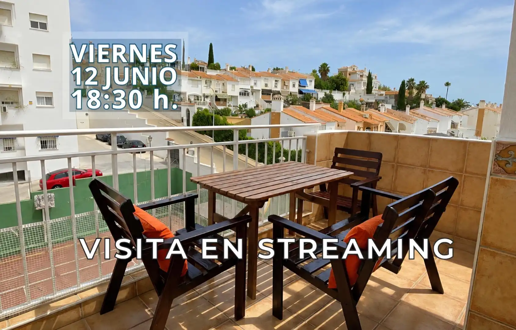 Vista exterior de Pis en venda en Rincón de la Victoria amb Terrassa, Moblat i Piscina comunitària