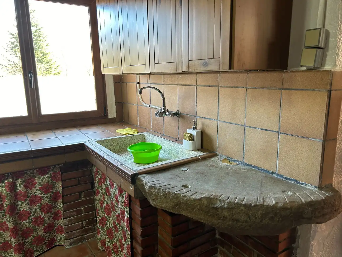 Cuina de Finca rústica en venda en Santa Maria de Palautordera amb Calefacció