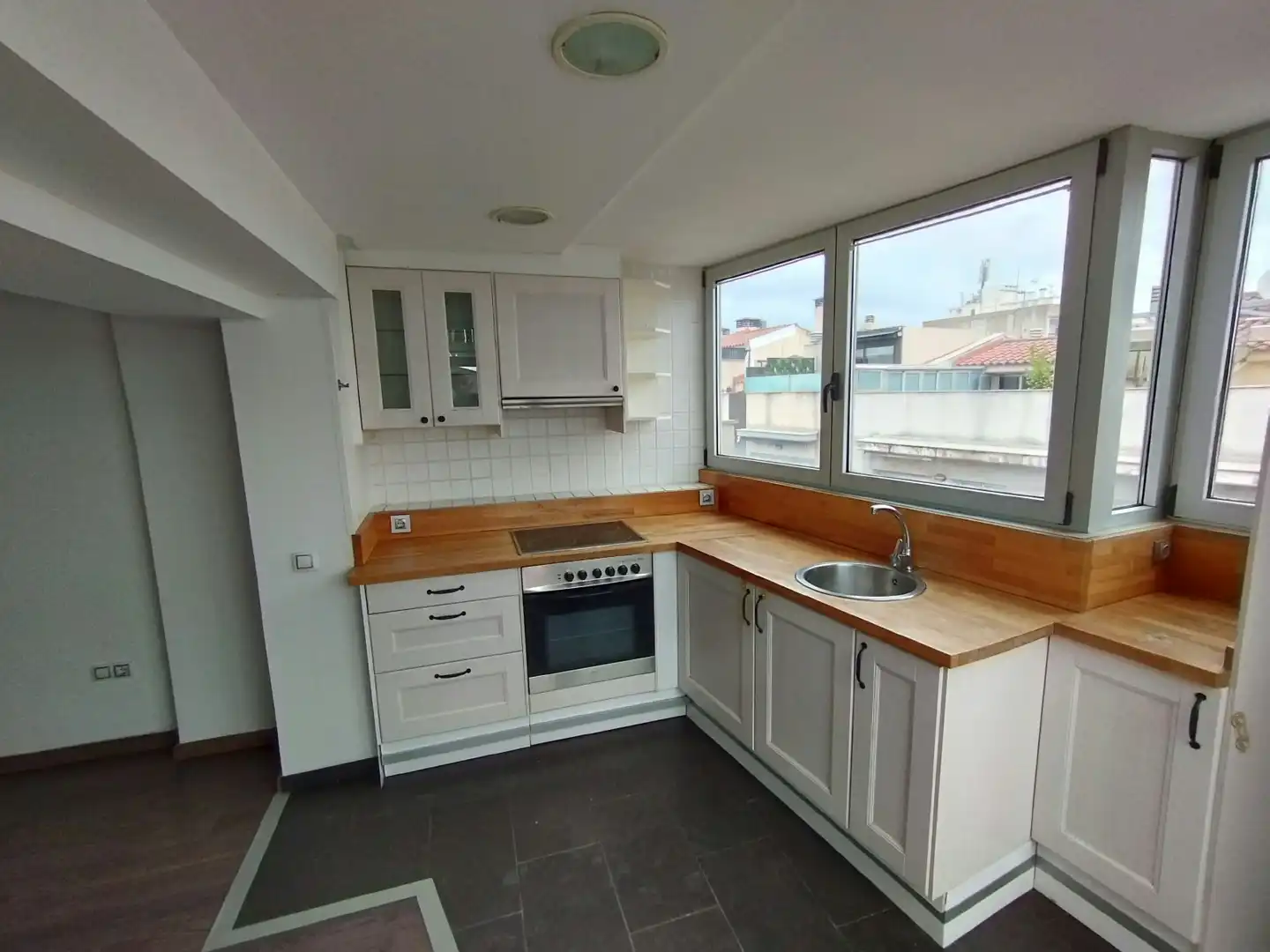 Kitchen of Duplexes for sale in Mataró  with Air Conditioner, Heating and Balcony