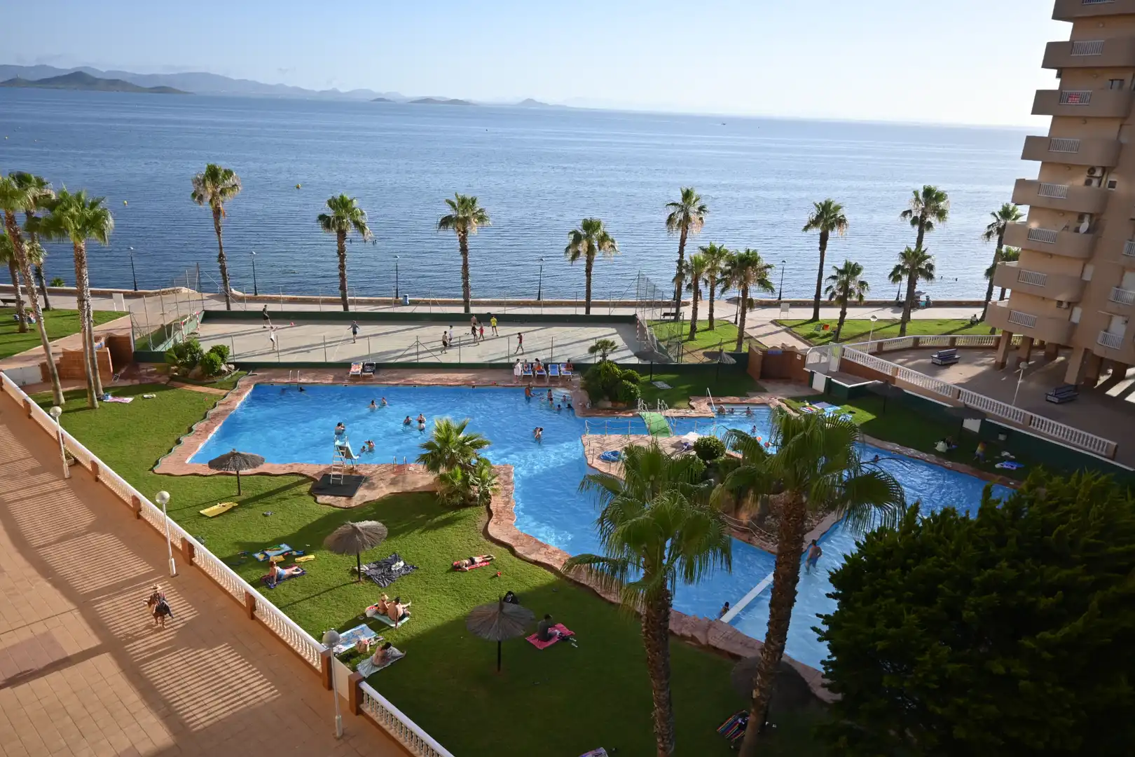 Swimming pool of Duplexes for sale in San Javier  with Air Conditioner, Heating and Terrace