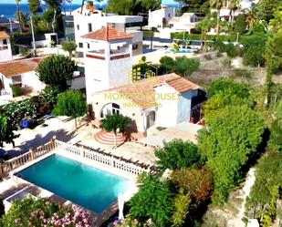 Exterior view of House or chalet for sale in Jávea / Xàbia  with Air Conditioner, Heating and Private garden