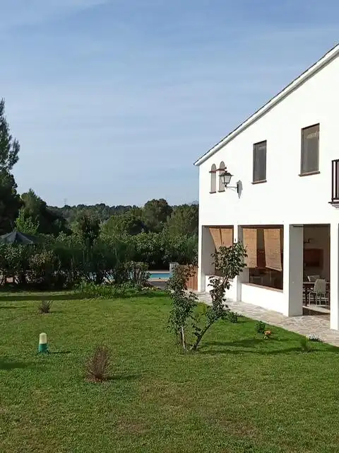 Jardí de Casa o xalet en venda en Sant Llorenç d'Hortons amb Calefacció, Jardí privat i Terrassa