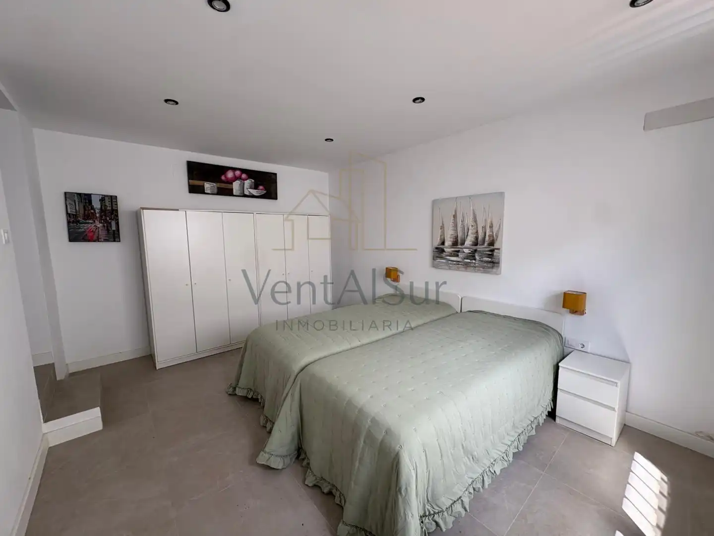 Bedroom of Houses for sale in Sanlúcar de Barrameda  with Air Conditioner, Terrace and Furnished