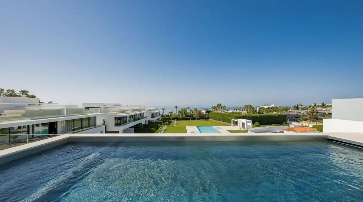 Garten von Haus oder Chalet zum Verkauf in Marbella mit Klimaanlage, Privatgarten und Terrasse