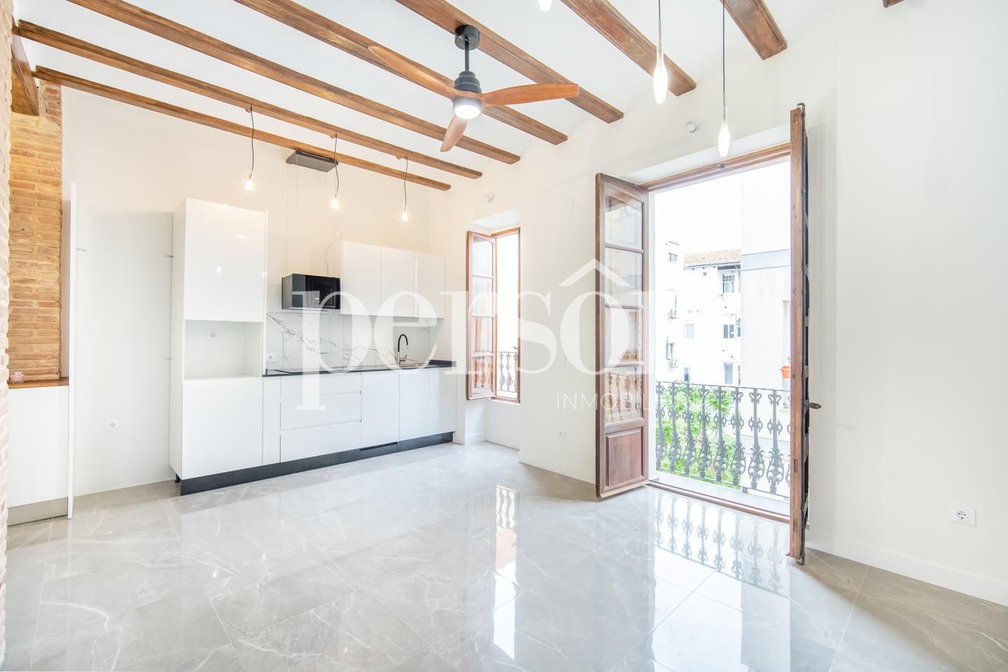 Kitchen of Flat to rent in  Valencia Capital