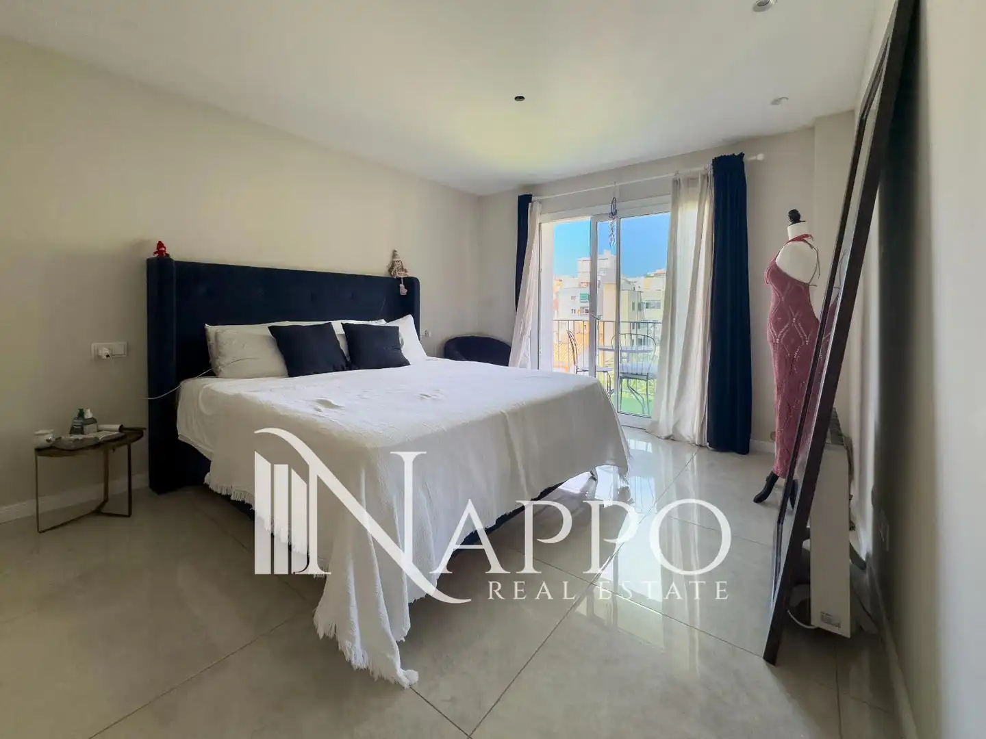 Schlafzimmer von Wohnung zum Verkauf in  Palma de Mallorca mit Klimaanlage, Heizung und Terrasse