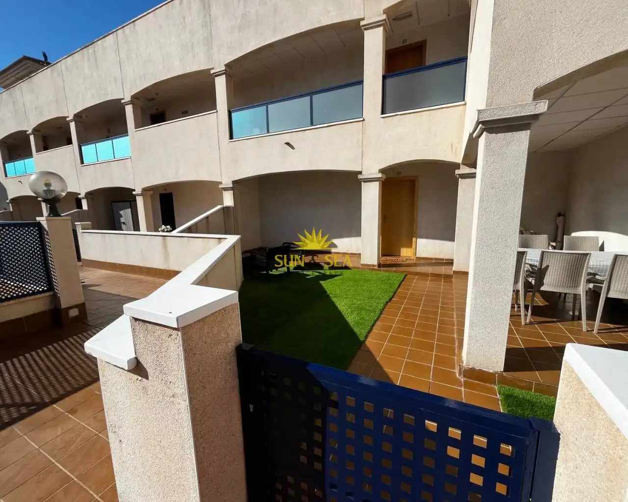 Garden of Apartments for rent in Orihuela  with Air Conditioner, Heating and Private garden