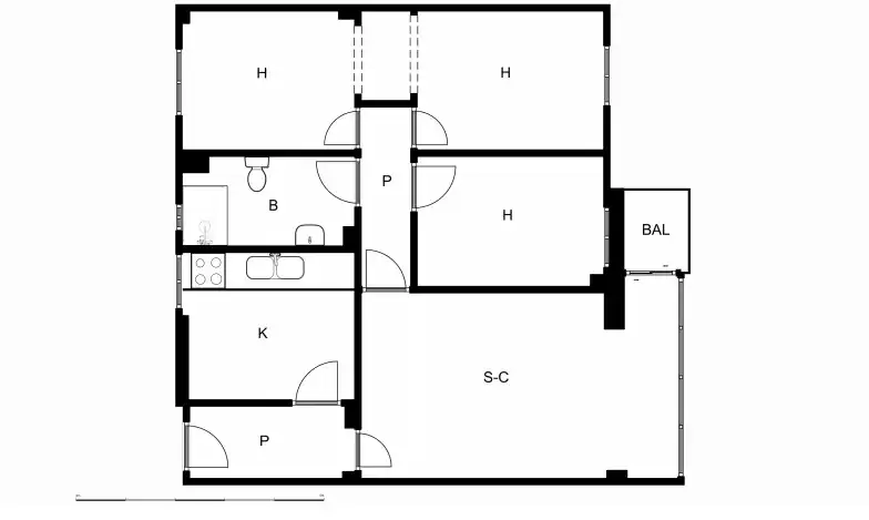 Flat for sale in Móstoles