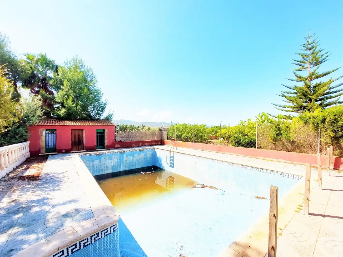 Swimming pool of Country homes for sale in Lorca  with Private garden and Furnished