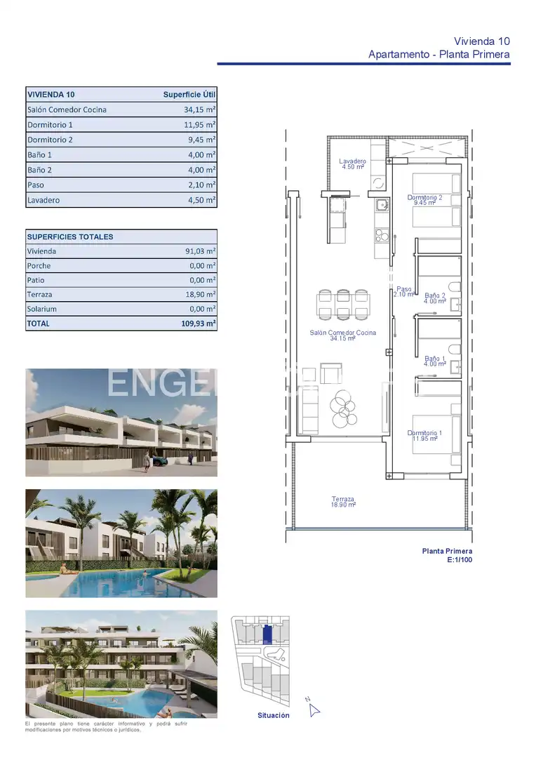 Piso en venta en Pilar de la Horadada con Aire acondicionado, Calefacción y Terraza