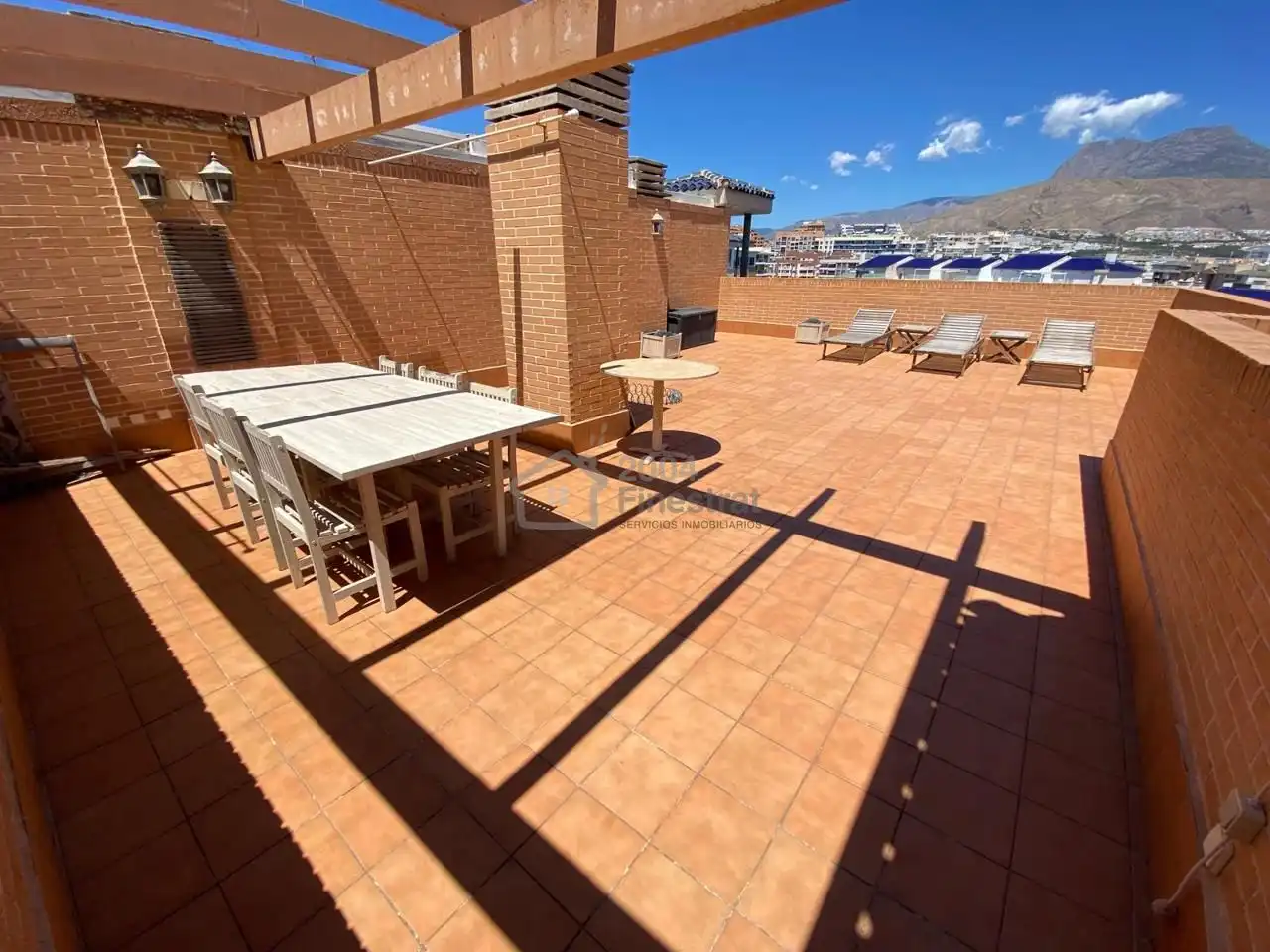 Terraza de Ático en venta en Villajoyosa / La Vila Joiosa con Aire acondicionado, Terraza y Piscina comunitaria