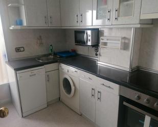 Kitchen of Flat to rent in  Zaragoza Capital  with Air Conditioner, Heating and Furnished
