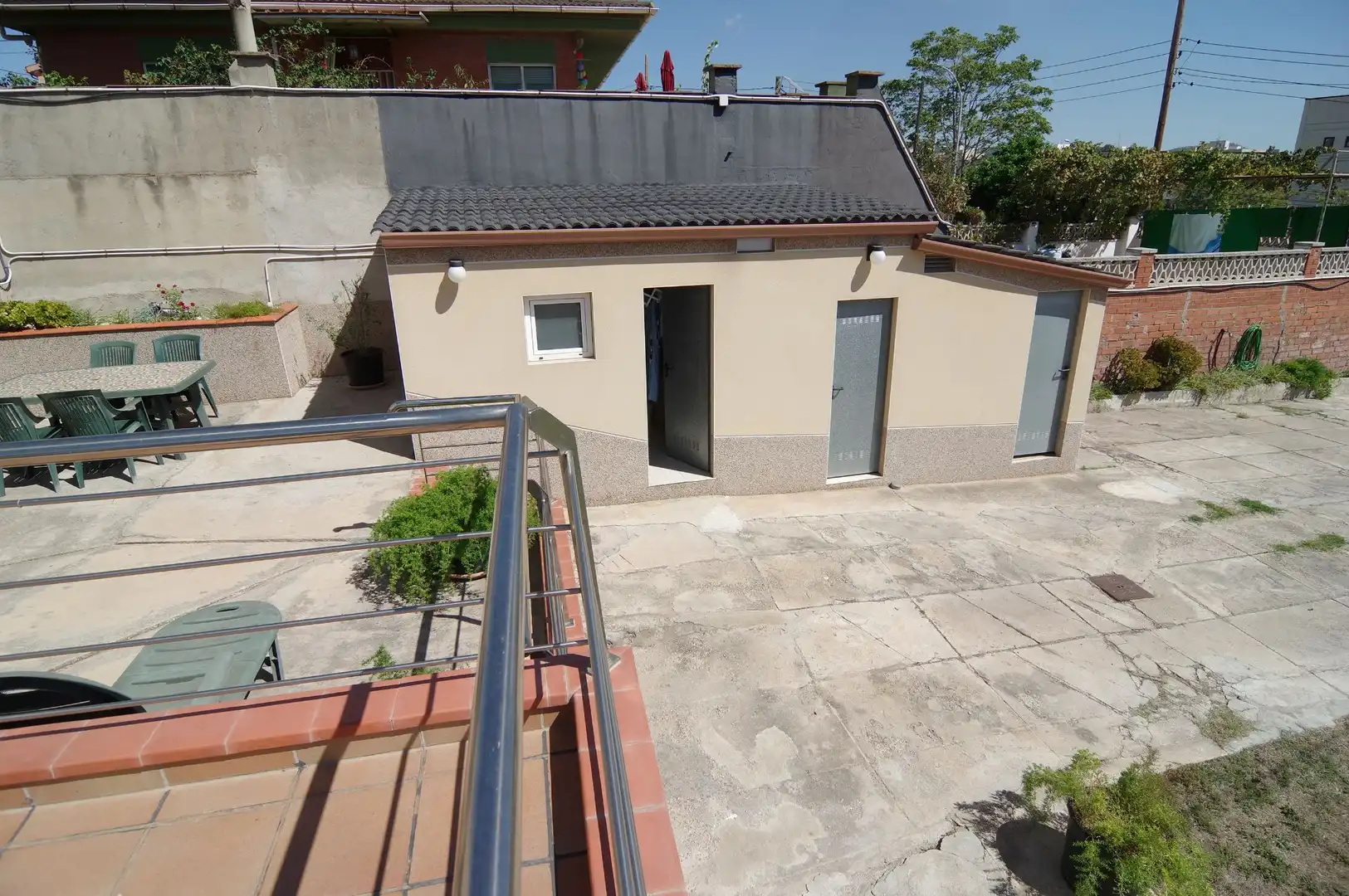 Terrassa de Casa o xalet en venda en Sant Vicenç Dels Horts amb Aire condicionat, Calefacció i Jardí privat