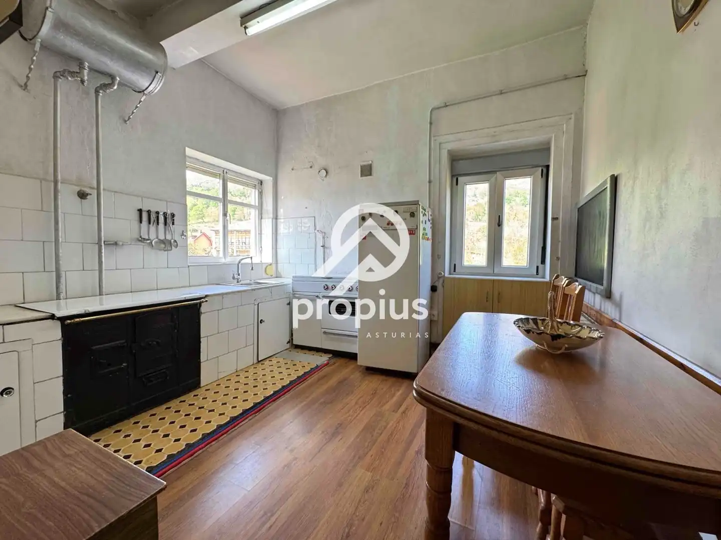 Kitchen of Flat for sale in Piloña  with Heating, Storage room and Balcony