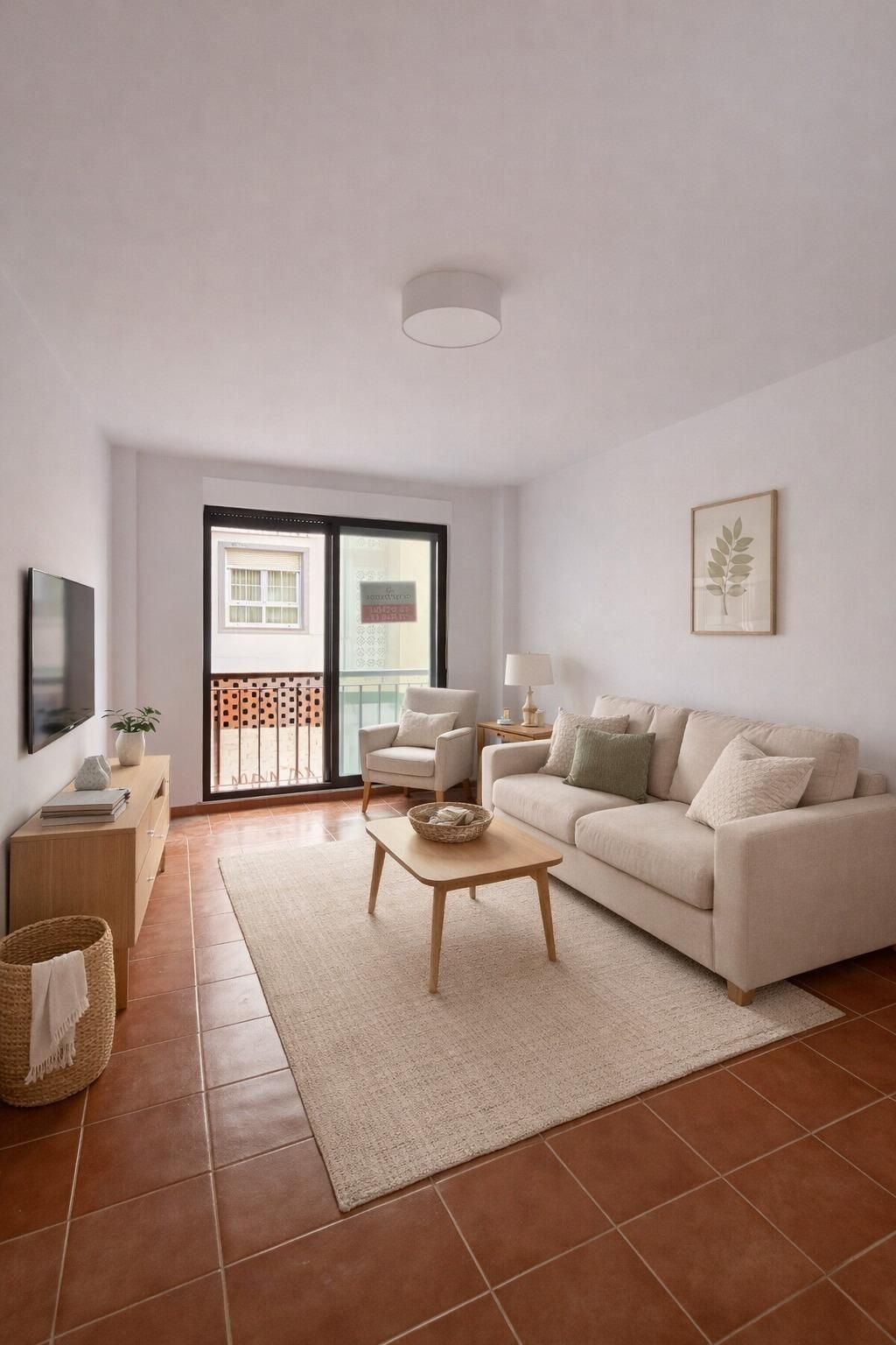 Wohnzimmer von Wohnungen zum Verkauf in Porto do Son mit Abstellraum und Balkon