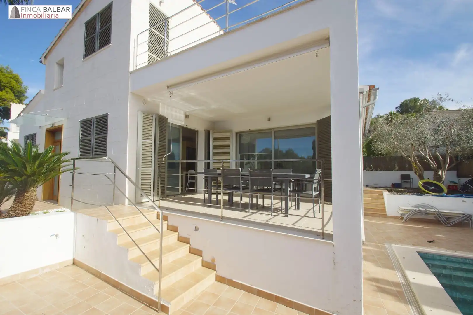 Terrassa de Casa o xalet en venda en Alcúdia amb Aire condicionat, Jardí privat i Piscina