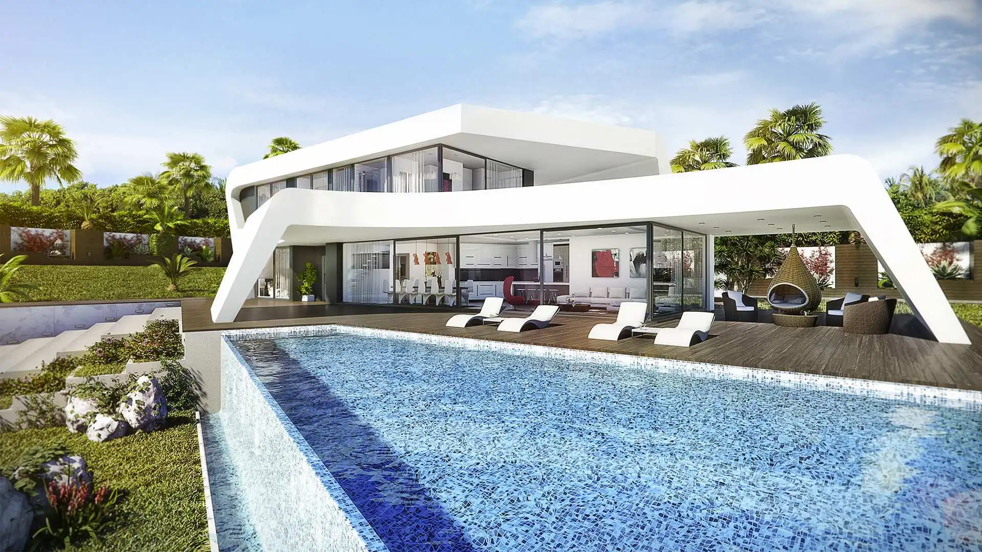Villa mit Pool zum Verkauf in El Ràfol d'Almúnia