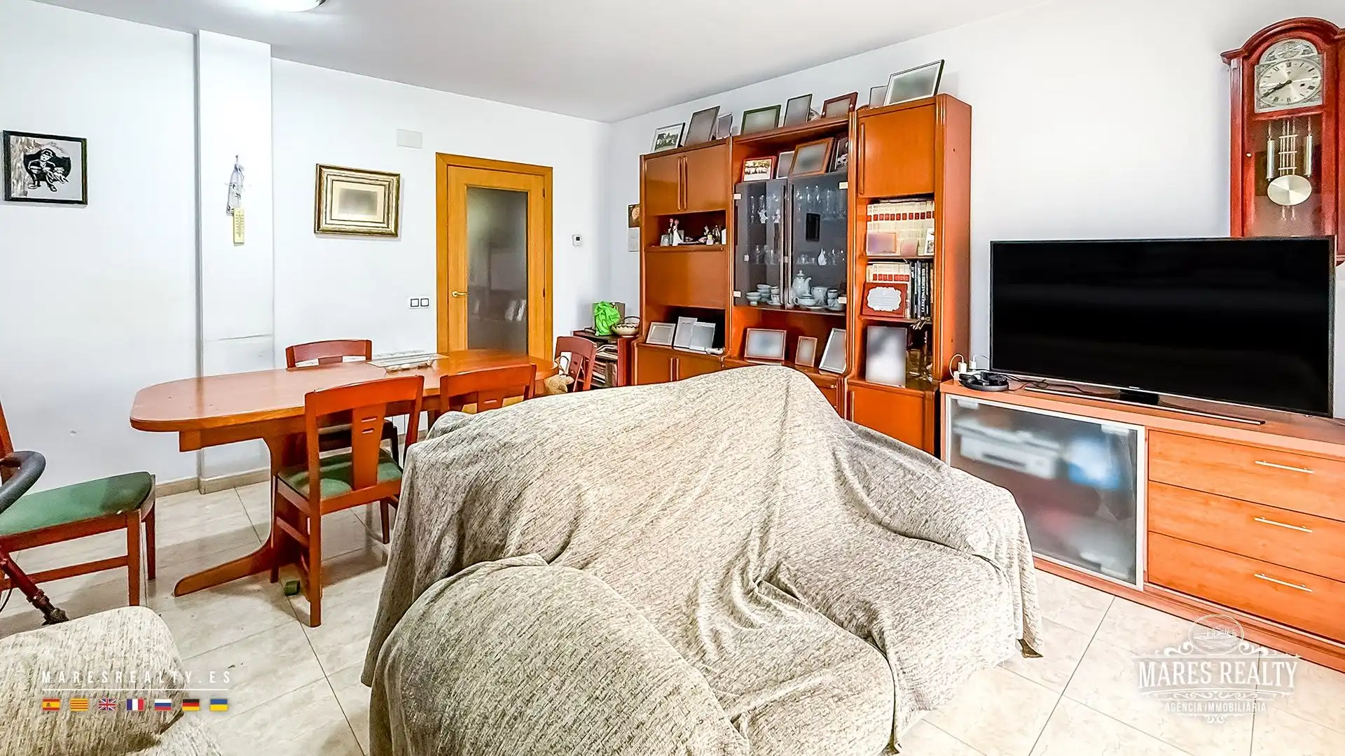 Sala de estar de Piso en venta en Lloret de Mar con Terraza y Amueblado