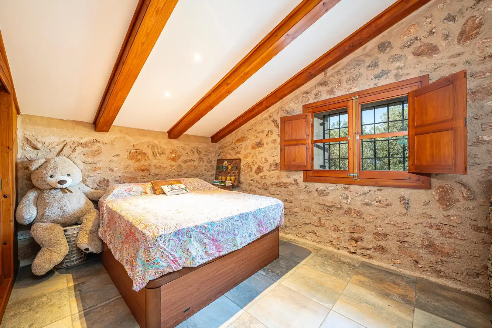 Habitación de Casa adosada en venta en Campos con Aire acondicionado, Calefacción y Jardín privado