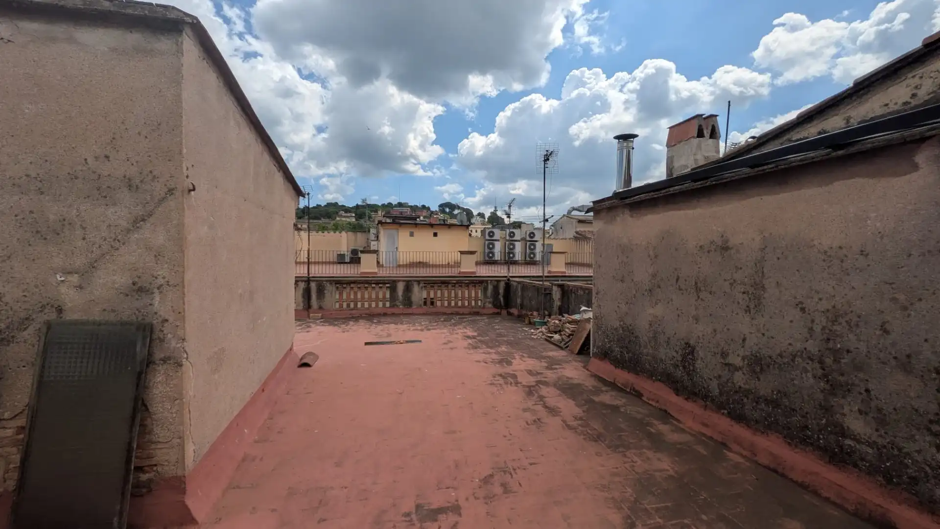 Terraza de Ático en venta en Girona con Trastero y Balcón